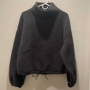Old Navy Sherpa Cowl Neck Sweatshirt